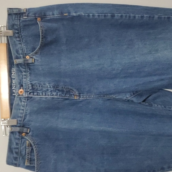 Lands' End jeans women's size 18 blue straight leg fit 3 - Picture 16 of 16